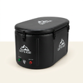 Inflatable Cold Plunge Tub Built for Athletic Recovery, 216-Gallon Capacity, Insulated Lid, Water Chiller Compatible