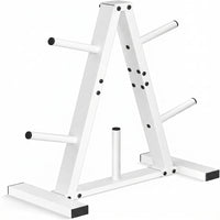 Weight Plate Rack, Weight Tree, Home Gym Storage Stand, Holds 300 Lbs — Studio Shot